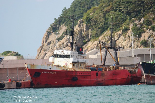 АЛЕКСАНДРА.   (Бывший  МОЖАЙСКИЙ,   LIGITA,  SAN  FERNANDO  DE  MALDONADO.    IMO  8721909,  CS  UDEA).  Порт Пусан.
Фотограф: 7388PetVladVik

Просмотров: 3996
Комментариев: 0