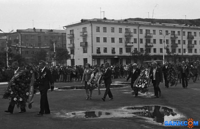 Возложение 3 сентября 1983г. Ветераны.