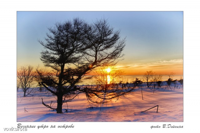 Рассвет
Фотограф: В.Дейкин

Просмотров: 2874
Комментариев: 2