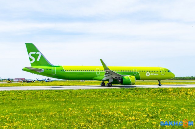 A321 Neo. S7 Airlines.