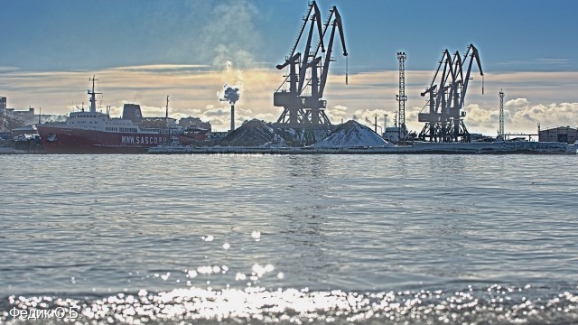 Холмский порт Сахалин