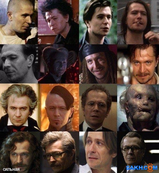 16 персонажей, 1 актер, 0 Оскаров :((