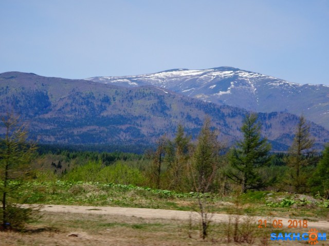 по дороге в Охотское