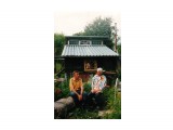 Лето 2003 г., мы с Владимиром Павловичем Мизинцевым на его даче